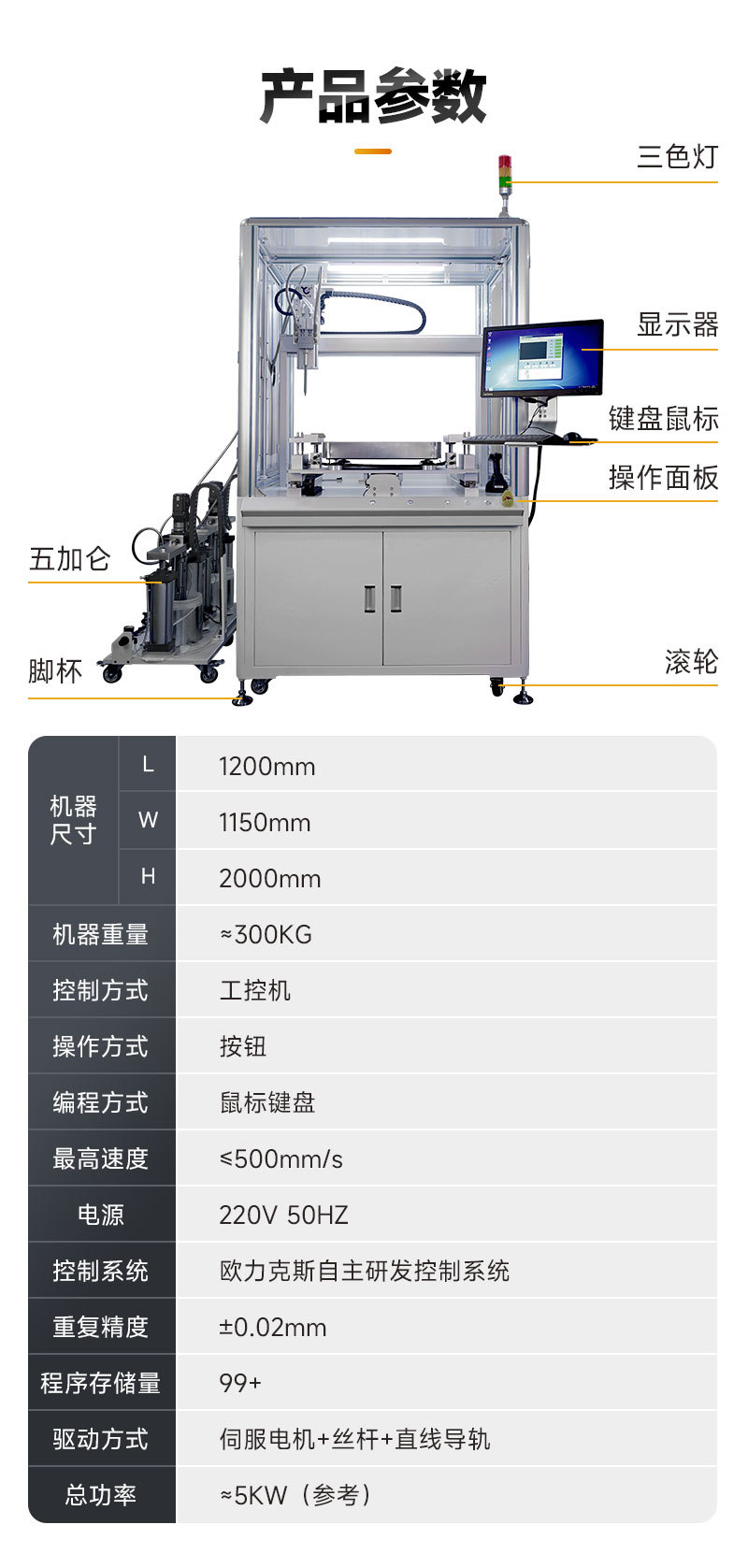 五加侖智（zhì）能灌膠機4